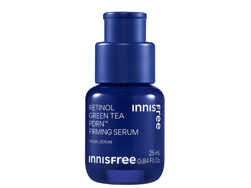 Innisfree Retinol Green Tea Pdrn Firming Serum Facial Serum, 0.84 fl oz/25 mL