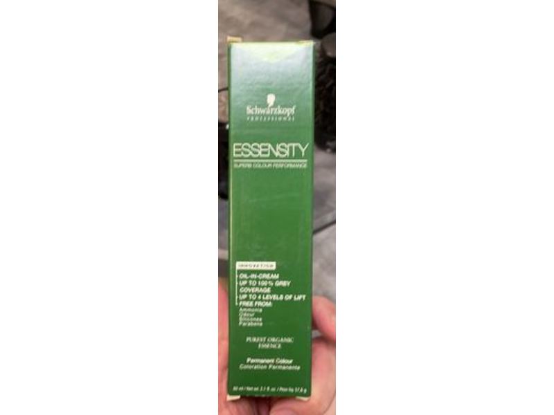 Schwarzkopf Essensity Permanent Hair Color, 8-75 Light Copper Golden Blonde, 2.1 fl oz