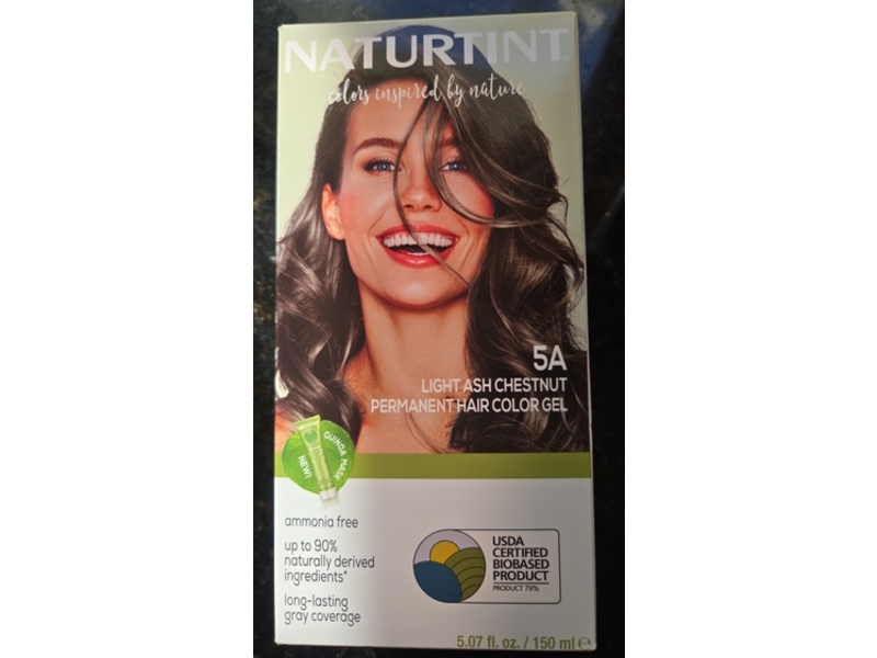 Naturtint Permanent Hair Color, 5A Light Ash Chestnut, 5.07 fl oz/150 mL