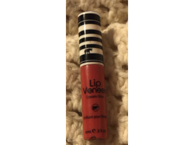 Kokie Cosmetics Lip Veneer Cream Gloss, Thrilling, 0.2 fl oz/4 mL