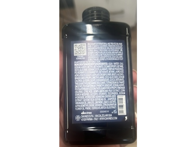Davines Heart Of Glass Silkening Chelating Shampoo, 8.5 fl oz/250 mL