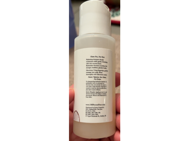 100% Pure Restorative Shampoo, Honey & Virgin Coconut, 1.7 fl oz/50 mL