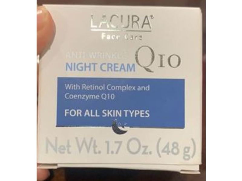 Lacura Q10 Anti-Wrinkle Night Cream, 1.7 oz/48 g