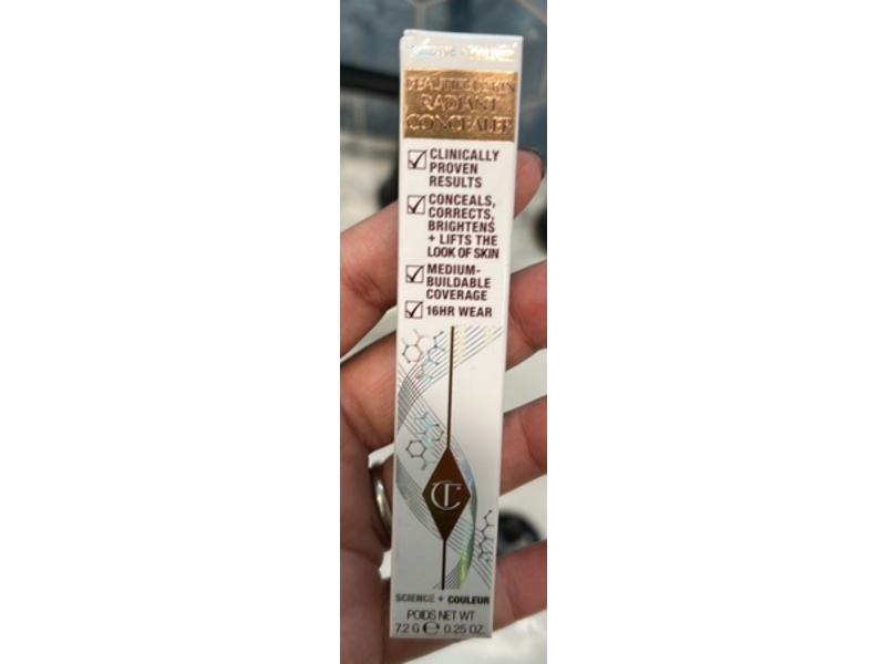 Charlotte Tilbury Beautiful Skin Radiant Concealer, 11.5 Tan, 0.25 oz/7.2 g