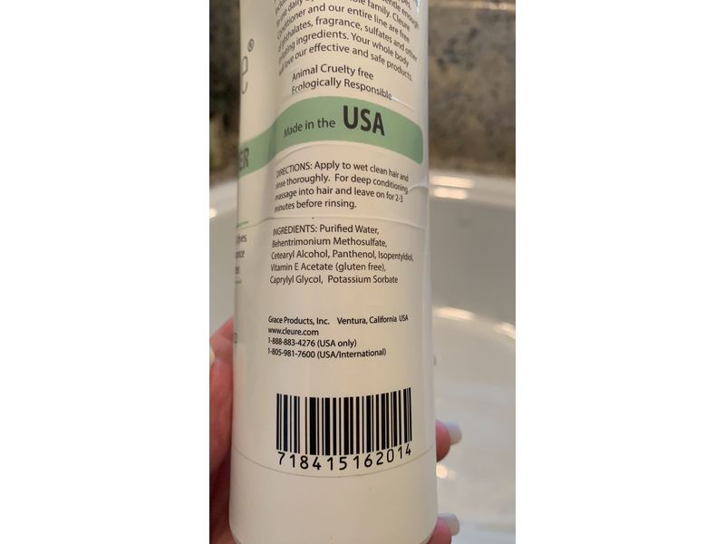 Cleure Replenishment Conditioner, 16 fl oz