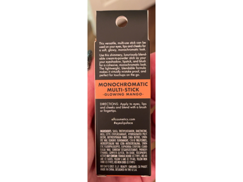 e.l.f. Monochromatic Multi - Stick, Glowing Mango, 0.17 oz/5 g