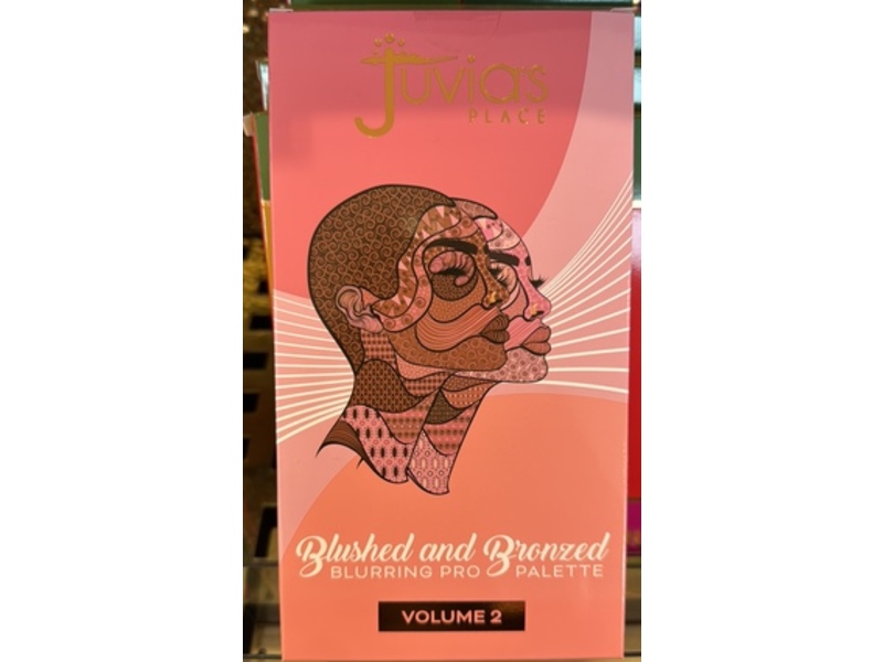 Juvia’s Place Blushed & Bronzed Blurring Pro Palette, Volume 2, 1.08 oz/30.6 g
