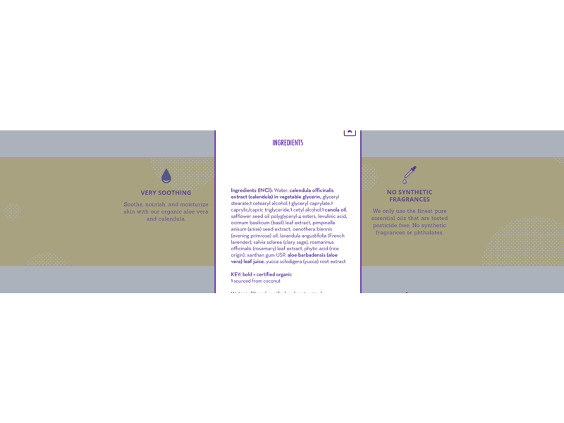 California Baby Calming Everyday Lotion, French Lavender, 2 fl oz/59 mL