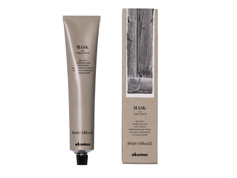 Davines Hair Color Conditioning Cream Mask, Vibrachrom, Intense Natural, 3.4 fl oz/100 mL