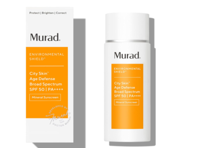 Murad City Skin Age Defense Mineral Sunscreen, SPF 50 PA++++, 1.7 fl oz/50 mL