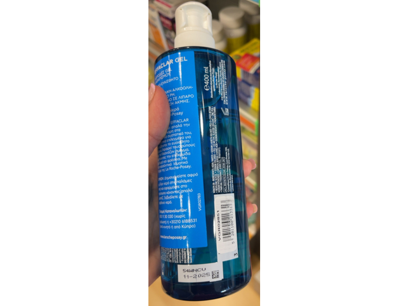 La Roche Posay Effaclar Purifying Foaming Gel, 400 mL