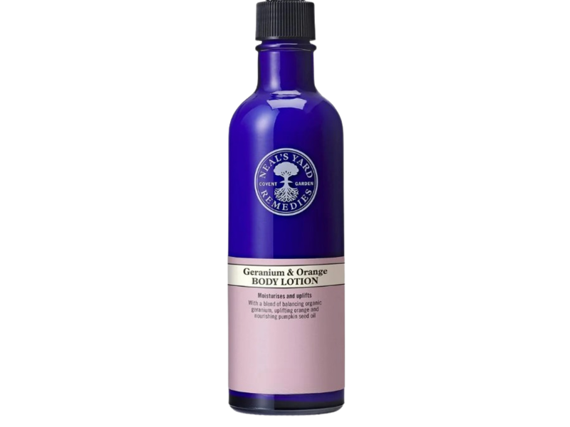 Neal's Yard Remedies Nourishing Body Lotion, Geranium & Orange, 3.38 fl oz/100 mL