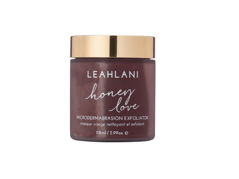 Leahlani Microdermabrasion Exfoliator, Honey Love, 3.99 oz/118 mL