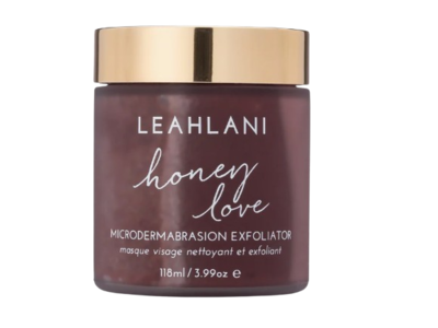 Leahlani Microdermabrasion Exfoliator, Honey Love, 3.99 oz/118 mL