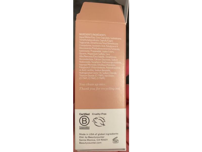 Beautycounter Skin Twin Featherweight Foundation, Light 230, 1 fl oz/30 ml