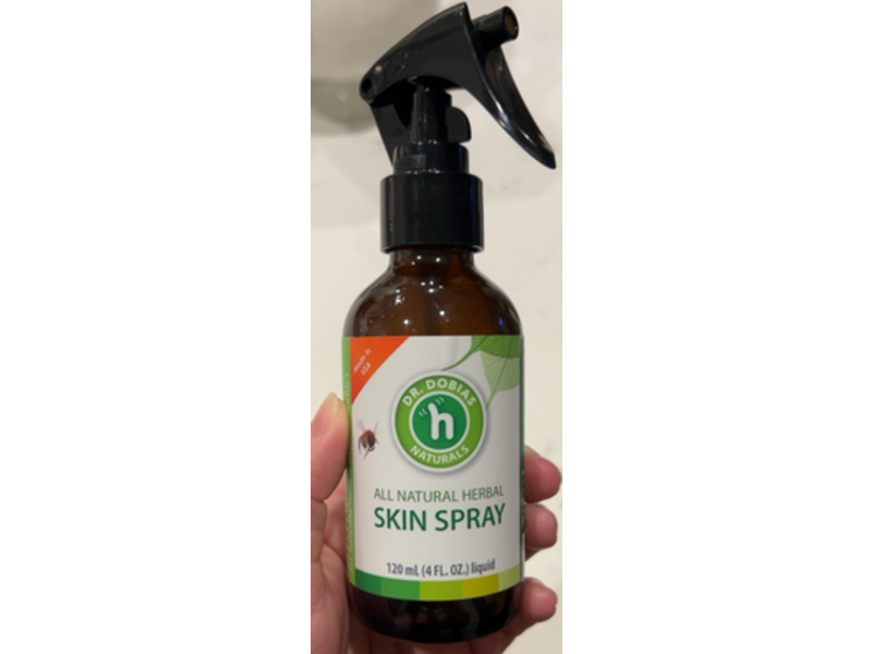 Dr. Dobias All Natural Herbal Skin Spray, 4 fl oz/120 mL