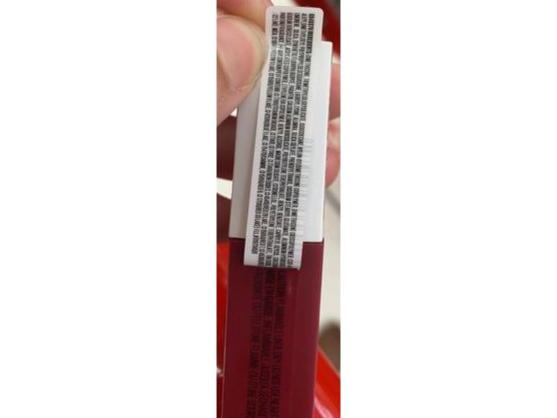 Maybelline Super Stay Matte Ink Liquid Lipstick, 115 Founder, 0.17 fl oz/5.0 mL