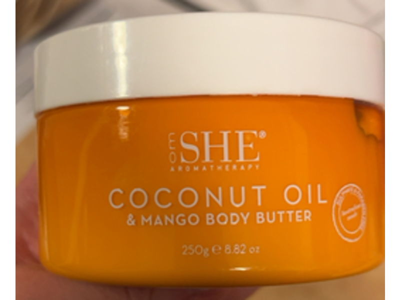 Om She Aromatherapy, Coconut Oil & Mango, 8.82 oz/250 g