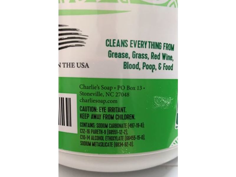 Charlie's Soap Laundry Powder, 100 Load, 1.2 kg