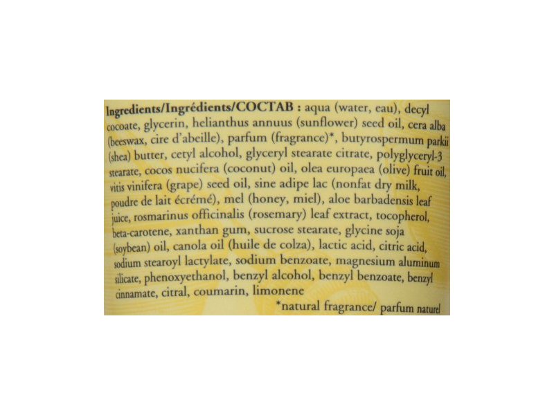 Burt's Bees Body Lotion, Milk & Honey, 6 oz/170 g