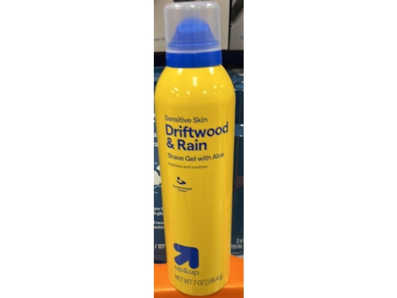 up&up Shave Gel, Driftwood & Rain, 7 oz/198.4 g