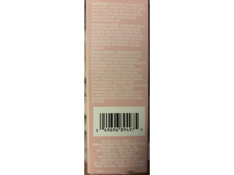 b.pure Glow Up Toner, Watermelon Extract & Hyaluronic Acid, 4 fl oz/118 mL
