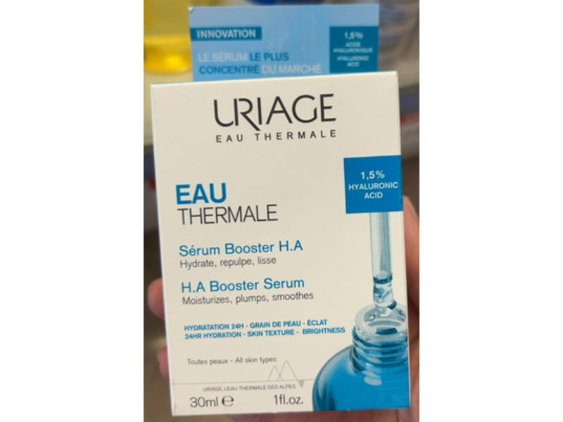 Uriage Eau Thermal Serum Booster H. A. , 1 fl oz/30 mL