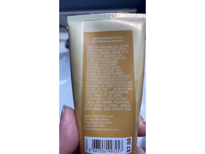 Bath & Body Works Ultimate Hydration Body Cream, Golden Sunflower, 2.5 oz/70 g
