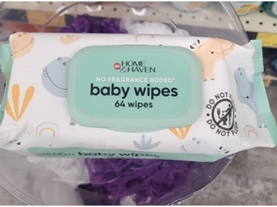 Go Home & Heaven Baby Wipes, 64 Count
