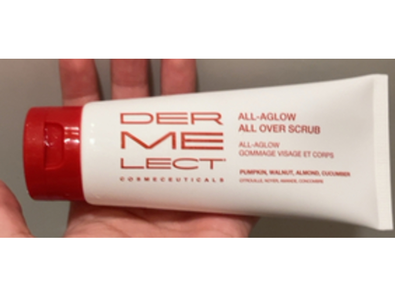 Dermelect All-Aglow All Over Scrub, 3.3 fl oz/98 mL