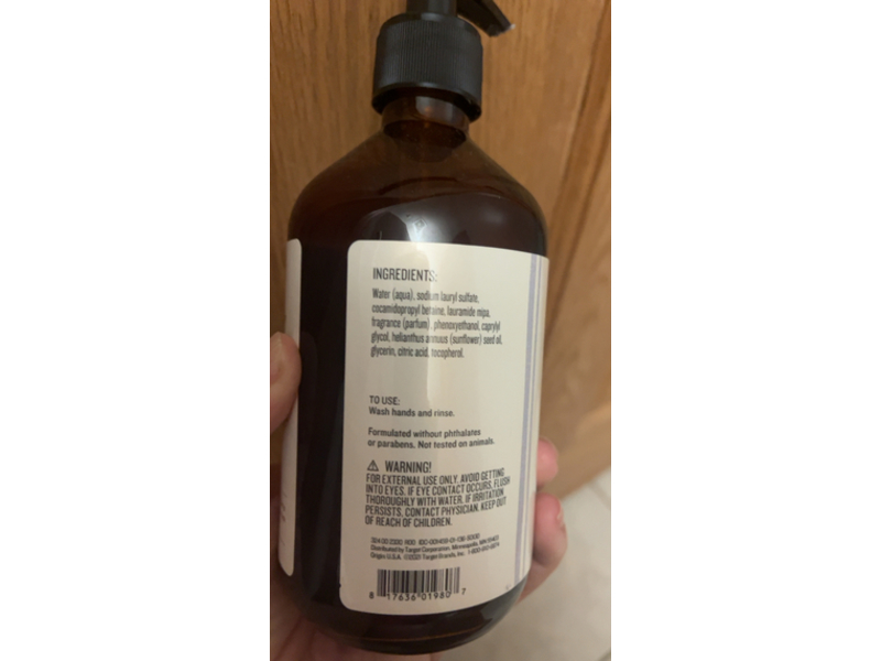 Hearth & Hand Hand Soap, Salt, 12 fl oz/355 mL