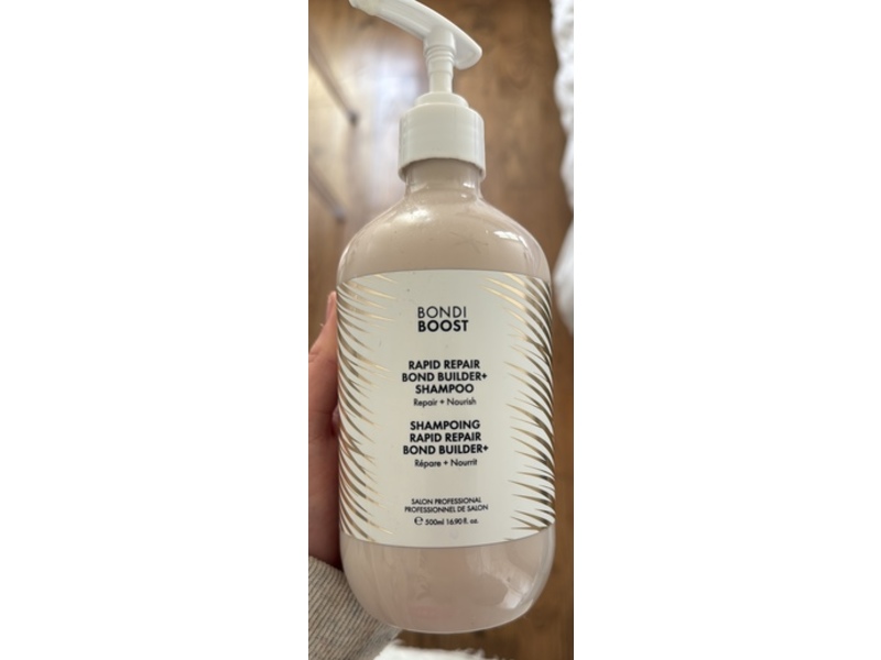 Bondi Boost Rapid Repair Bond Builder+ Shampoo, 16.90 fl oz/500 mL