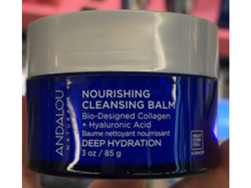 Andalou Naturals Deep Hydration Nourishing Cleansing Balm, 3 oz/85 g