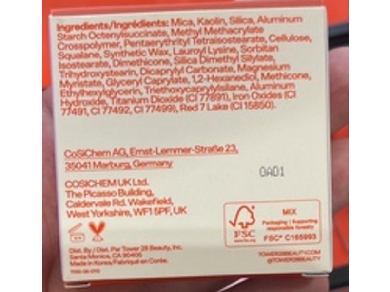 Tower 28 GetSet Blur + Set Matte Powder Blush, 0.141 oz/ 4 g