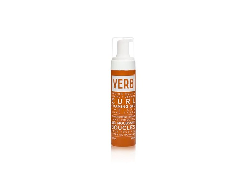 Verb Medium Hold + Define + Defrizz Curl Foaming Gel, 6.7 fl oz