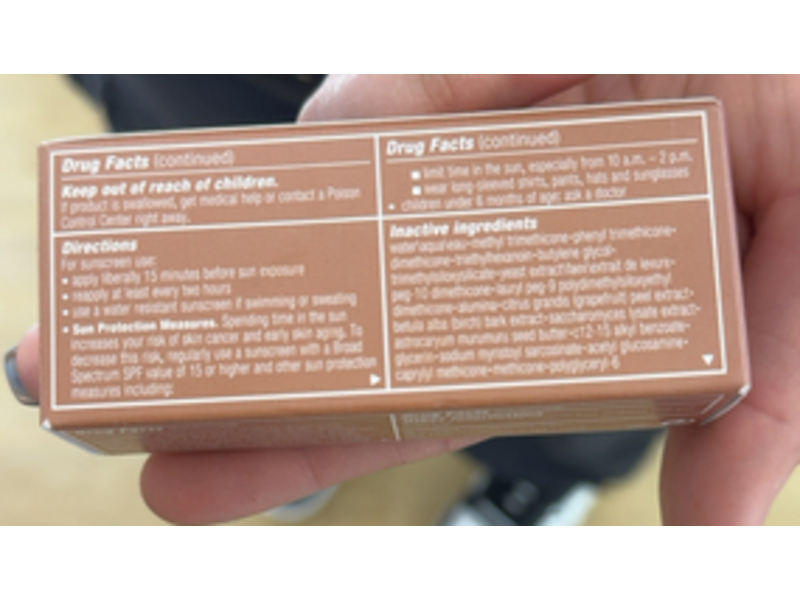 Clinique Even Better Makeup Evens & Corrects, SPF 15, WN 115.5 Mocha, 1 fl oz/30 mL