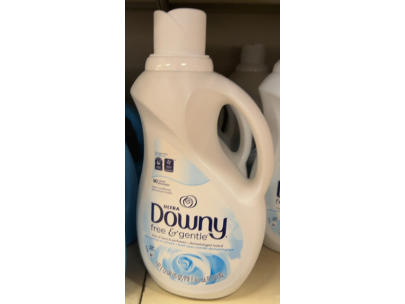 Downy Ultra Free & Gentle Liquid Fabric Conditioner, 90 Loads, 66 fl oz/1.97 L