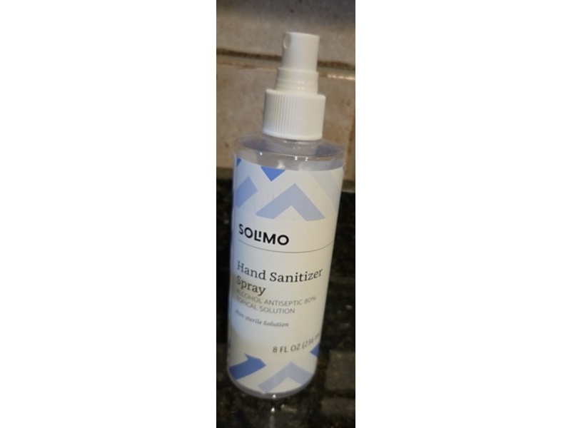 Solimo Hand Sanitizer Spray, 8 fl oz/236 mL