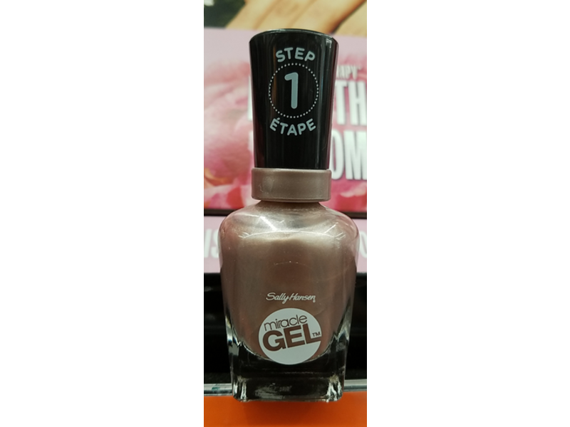 Sally Hansen Miracle Gel Color, 207 Out Of This Pearl, 0.5 fl oz/14.7 mL