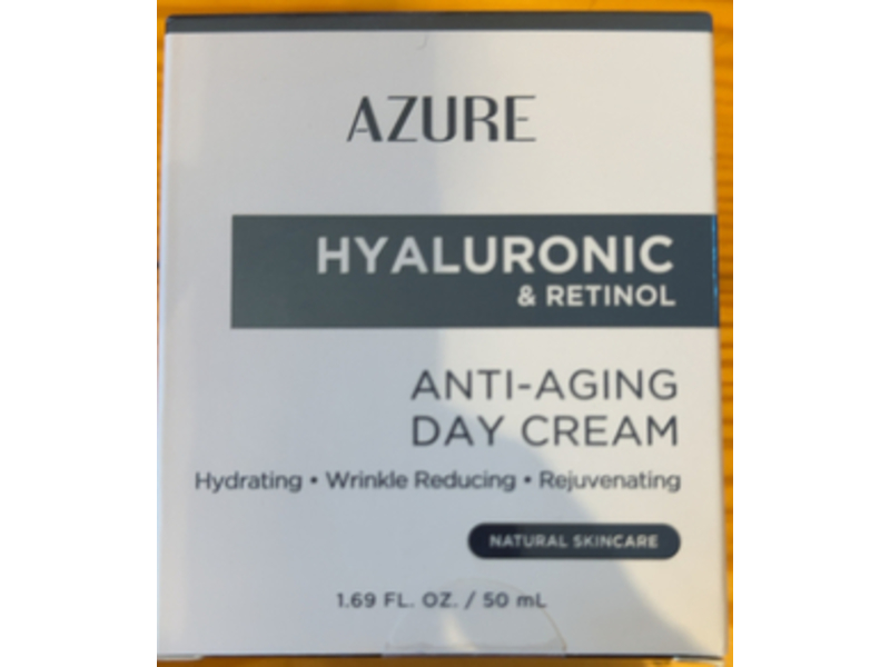 Azure Hyaluronic & Retinol Anti-Aging Day Cream, 1.69 fl oz/50 mL