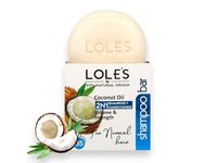 LOLE'S 2 In 1 Shampoo & Conditioner Bar, Coconut Oil, 3.5 oz - thumbnail 1