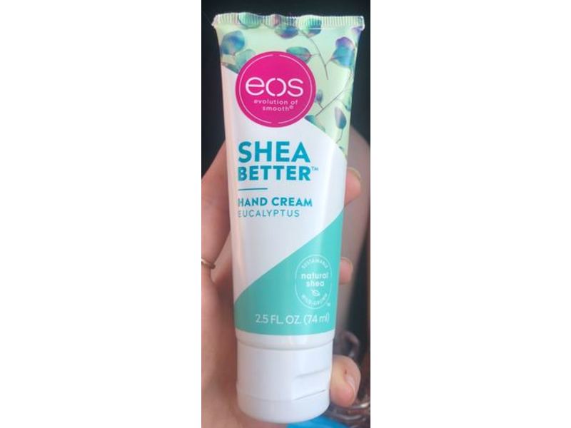 Ecos Shea Better Hand Cream, Eucalyptus, 2.5 fl oz/74 mL
