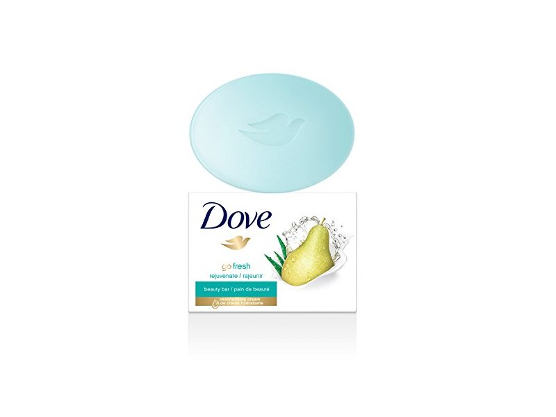 Dove Go Fresh Beauty Bar, Peer and Aloe Vera, 3.17 oz/90 g, Pack Of 3