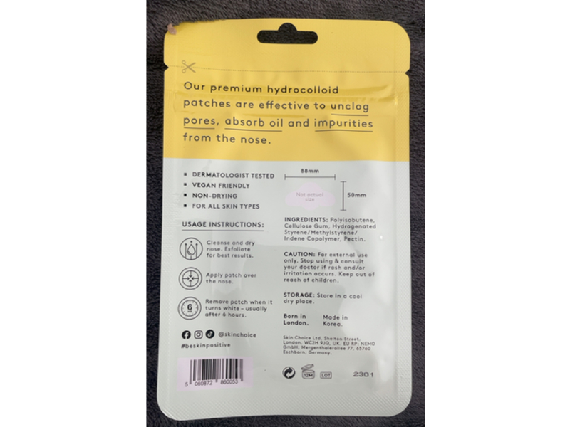 Skin Choice Classic Nose Breakout Patch, 5 Count