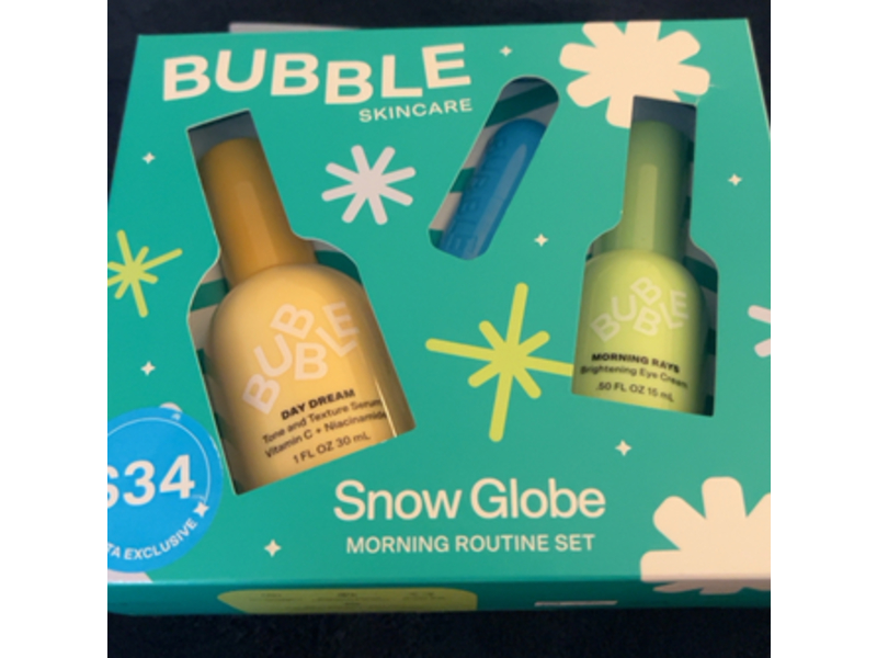 Bubble Snow Globe Morning Routine Set