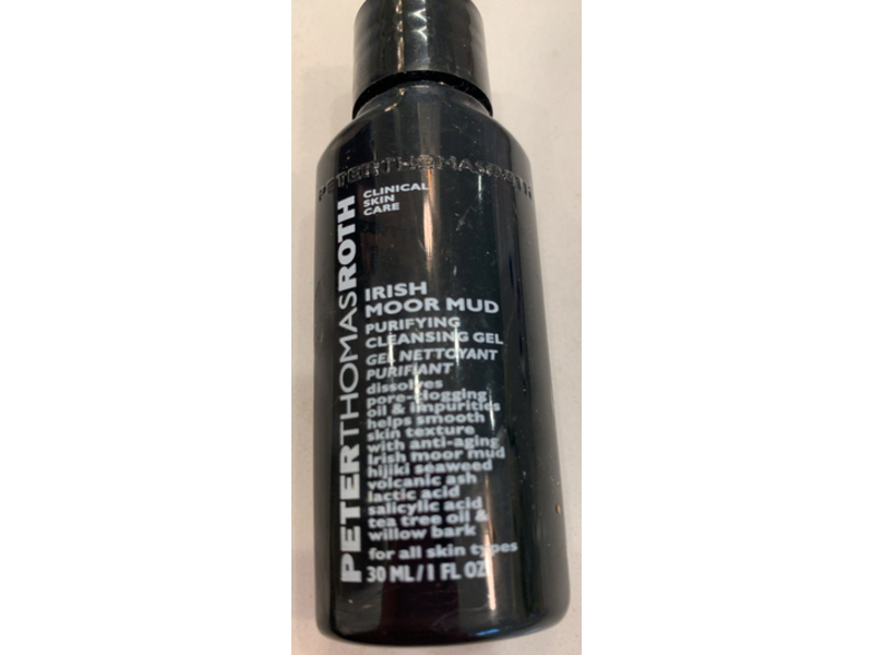 Peter Thomas Roth Irish Moor Mud Purifying Cleansing Gel, 1 fl oz/30 mL