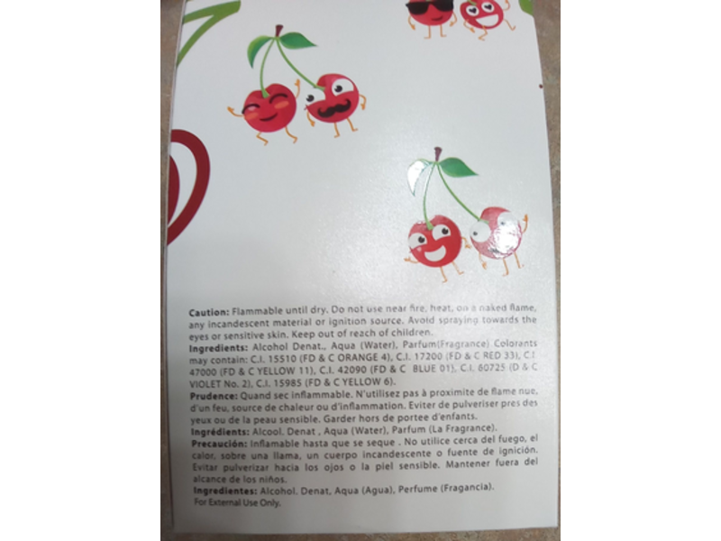 Mirage Kimberly Eau De Parfum, Sweet Cherry, 3 fl oz/90 mL