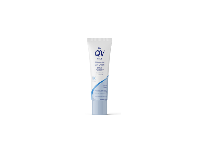 Ego Qv Face Moisturizing Day Cream, Vitamin E + Vitamin B3 SPF 30, 75 g