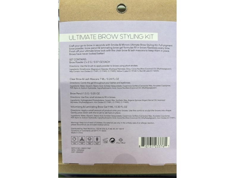 Smoke & Mirrors Ultimate Brow Styling Kit