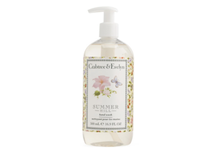Crabtree & Evelyn Summer Hill Hand Wash, 16.9 fl oz/500 mL
